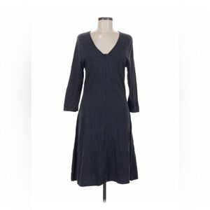 Horny Toad (now Toad & Co) Charcoal Rosalinda Long Sleeve Dress